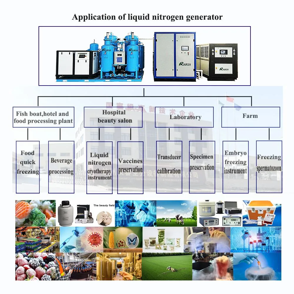 Liquid Nitrogen Plant Production Psa Nitrogen Generator for Coal Gasification Industrial